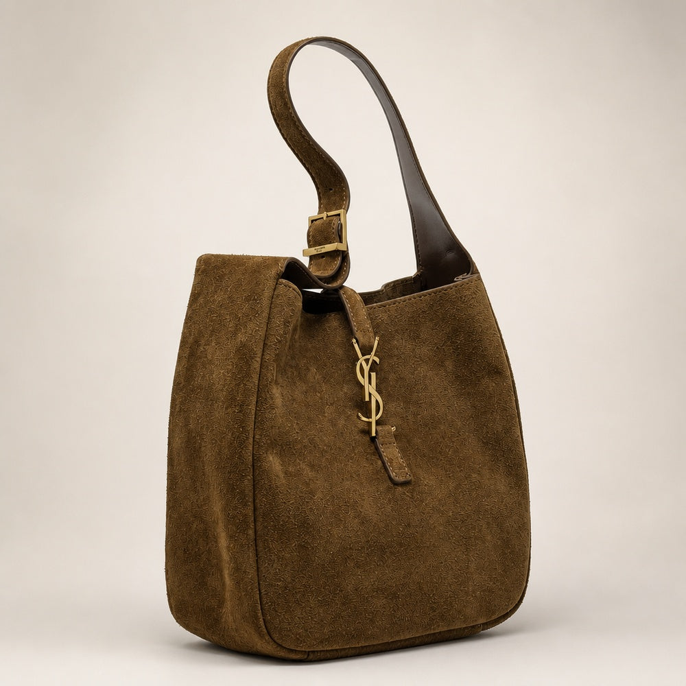 Saint Laurent Le 5 à 7 Hobo Suede