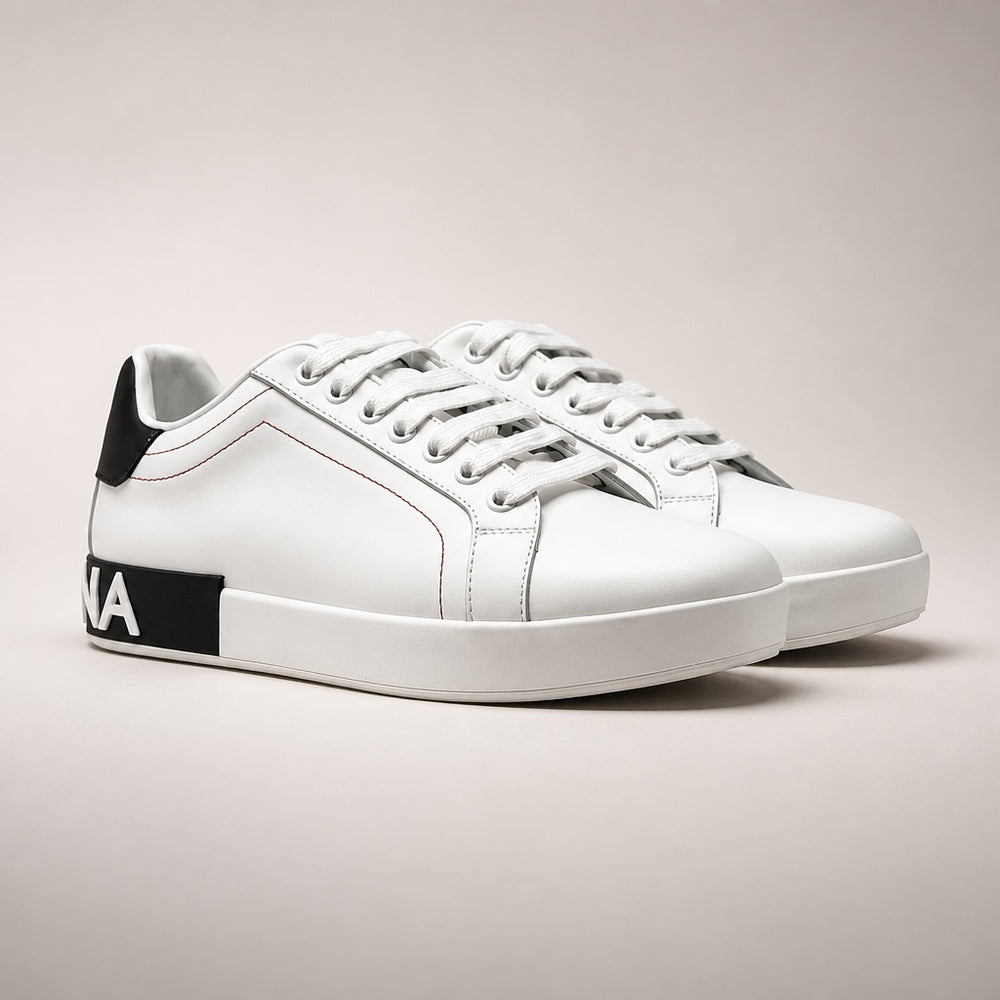 Dolce & Gabbana Portofino Leather Sneakers