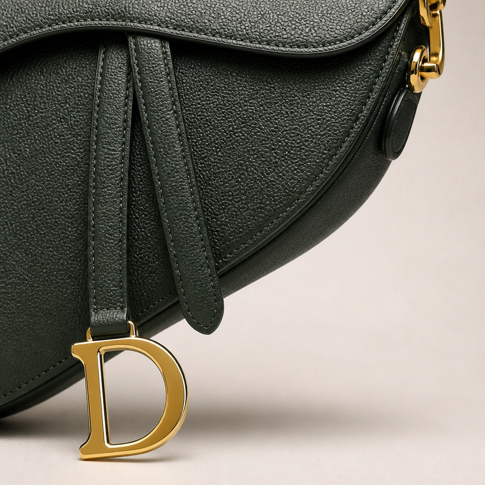 Dior Saddle Bag Verde Oscuro