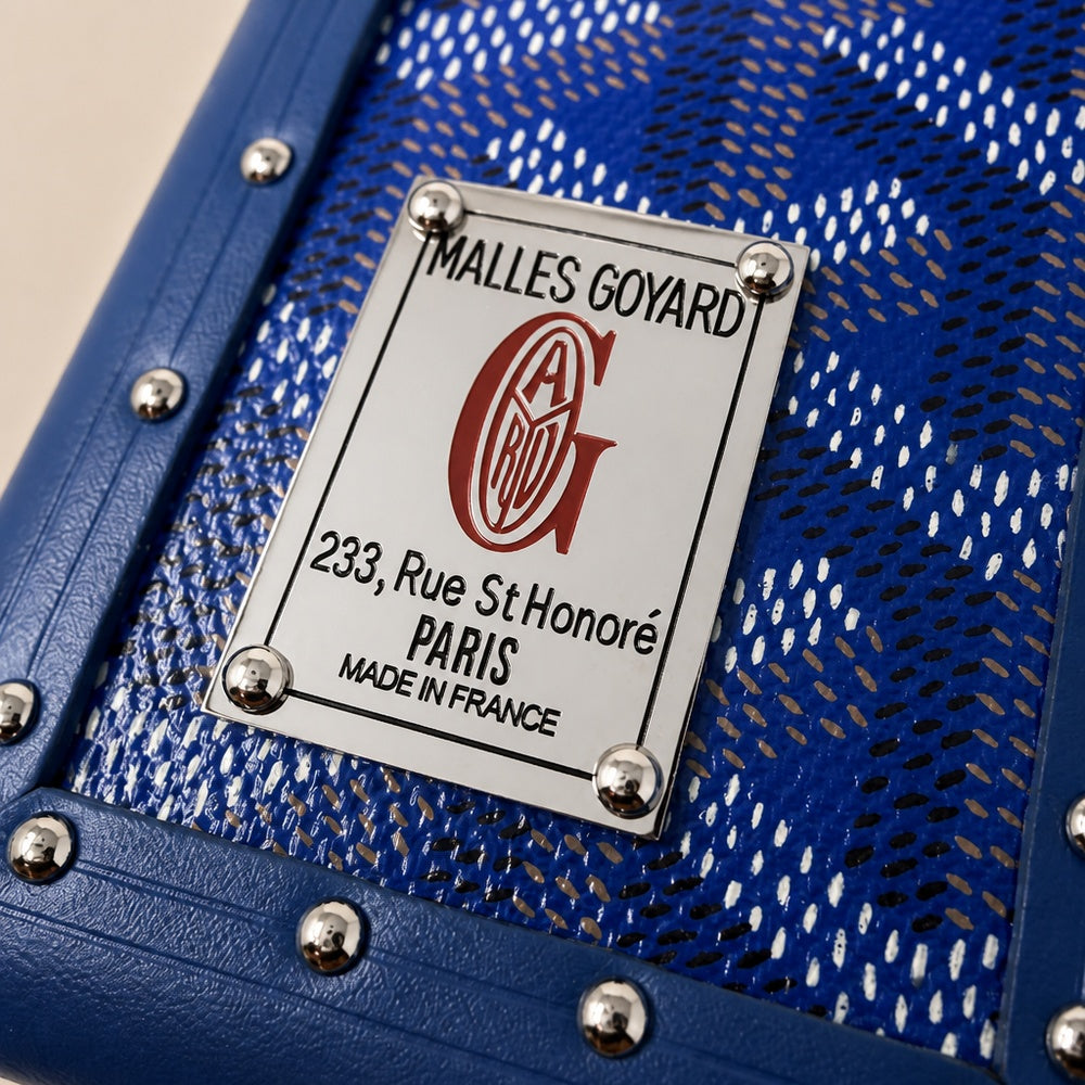 Goyard Trunk Bag Azul